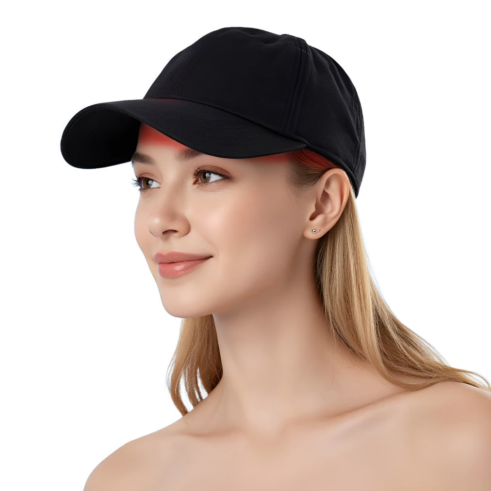 Regenr8 PRO LASER Red Light Therapy Cap w 208 diodes and 3 wavelengths