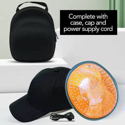 Regenr8 PRO LASER Red Light Therapy Cap w 208 diodes and 3 wavelengths